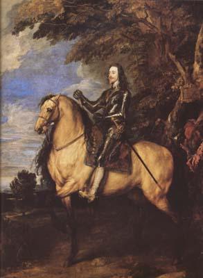 Anthony Van Dyck Equestrian Portrait of Charles (mk08)